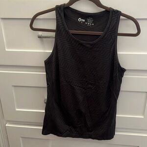 Zyia Active charcoal grey tank top size small